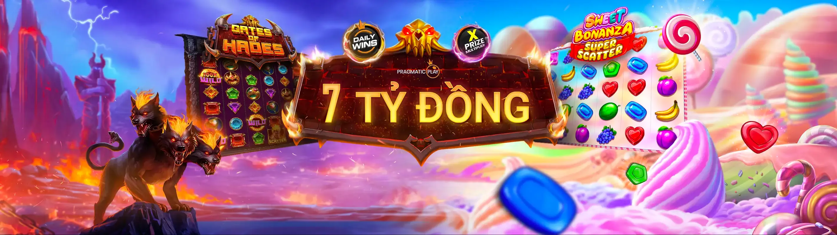 Banner khuyến mãi nổ hũ tại SV66